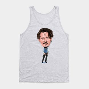 Johnny Caricature Tank Top